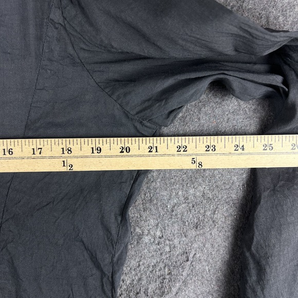 EILEEN FISHER Jacket Womens 16W Gray Linen Blazer Button Front Pockets - Picture 13 of 14